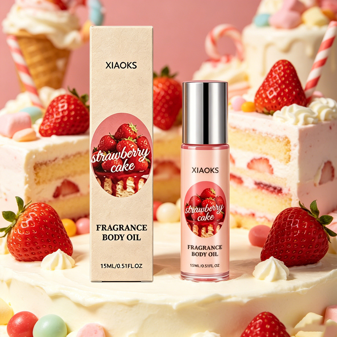 Home Bar Accessories - 1 flacon de parfum roll-on Sweet