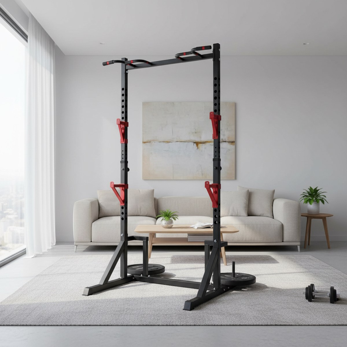Rack de musculation réglable a - Home Bar And Gym avis et prix