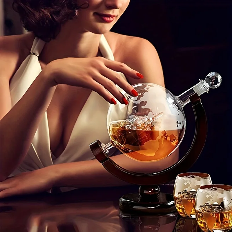 Ensemble de carafe à whisky gl - Decanter Globe Set avis et prix