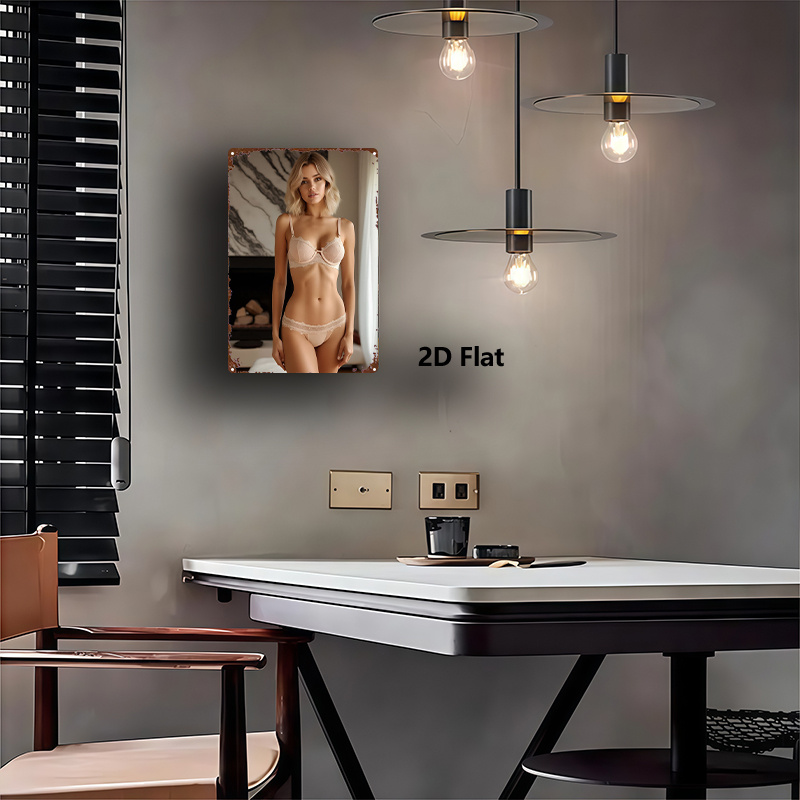 Panneau métallique plat 2D - F - Home Bar And Restaurant avis et prix