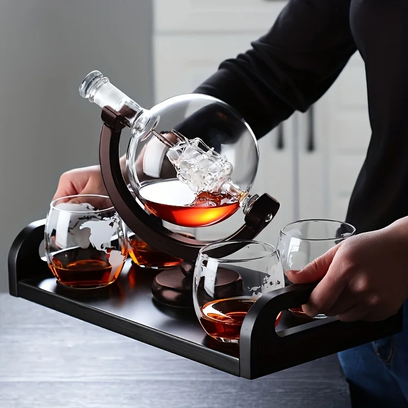 Carafe à whisky en forme de Gl - Decanter Globe Set avis et prix