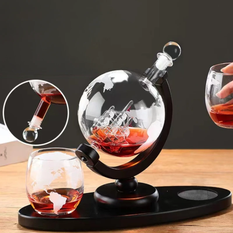 Carafe à whisky en forme de Gl - Decanter Globe Set avis et prix