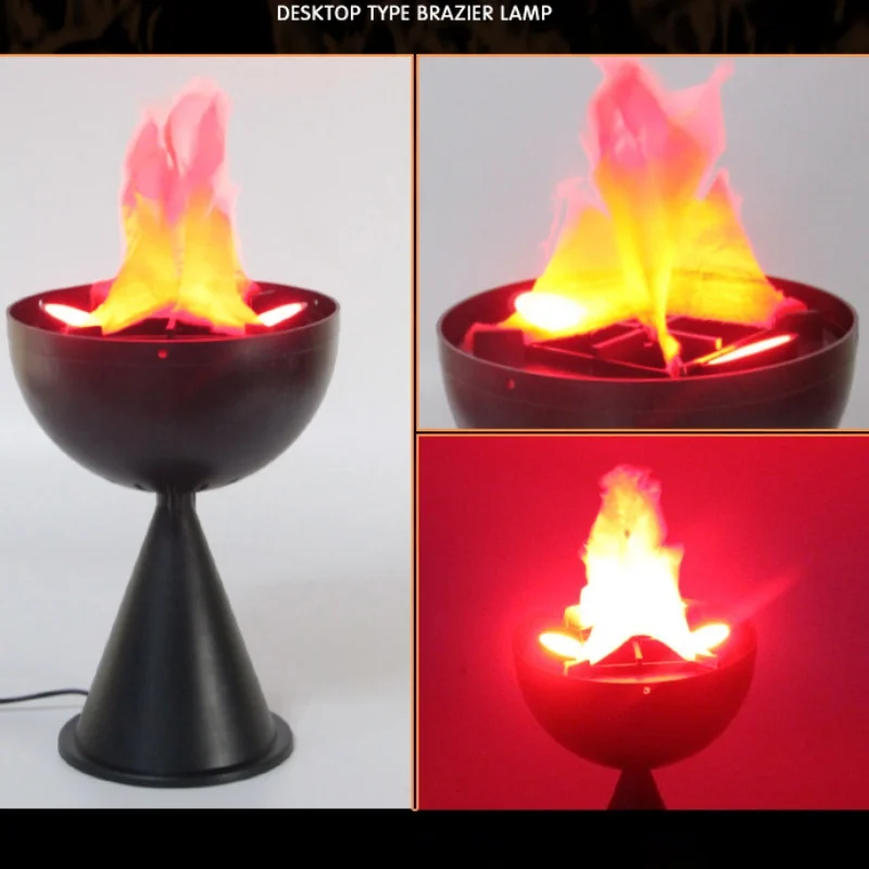 Lampe à flamme 3D simulée, déc - Home Bar Accessories avis et prix