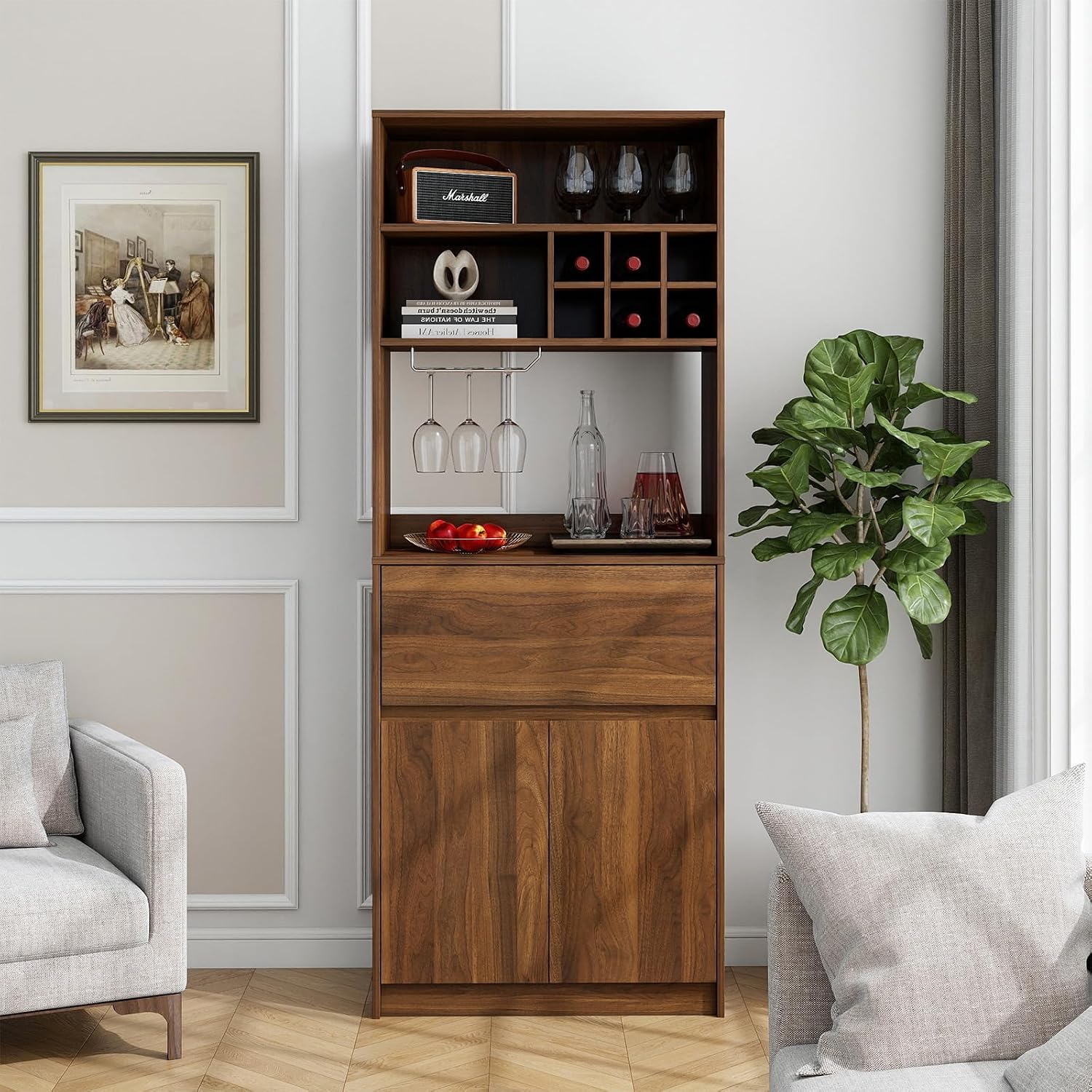 Meuble de bar à café, armoire  - Home Bar And Cabinet avis et prix